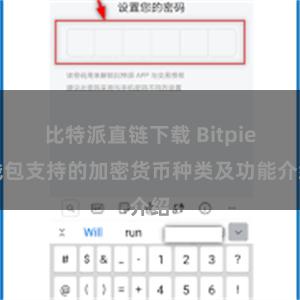 比特派直链下载 Bitpie钱包支持的加密货币种类及功能介绍