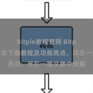 Bitpie教程官网 Bitpie钱包最新版本下载教程及功能亮点，尽在一篇文章中详解