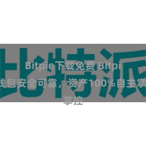 Bitpie下载免费 Bitpie钱包安全可靠，资产100%自主掌控