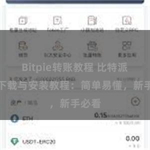 Bitpie转账教程 比特派钱包下载与安装教程：简单易懂，新手必看