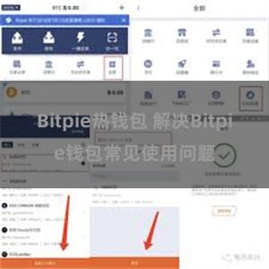 Bitpie热钱包 解决Bitpie钱包常见使用问题