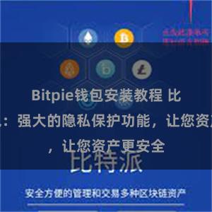 Bitpie钱包安装教程 比特派钱包：强大的隐私保护功能，让您资产更安全