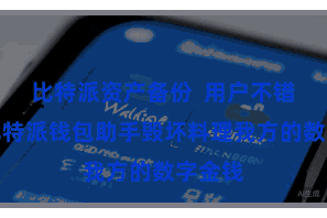 比特派资产备份  用户不错通过比特派钱包助手毁坏料理我方的数字金钱